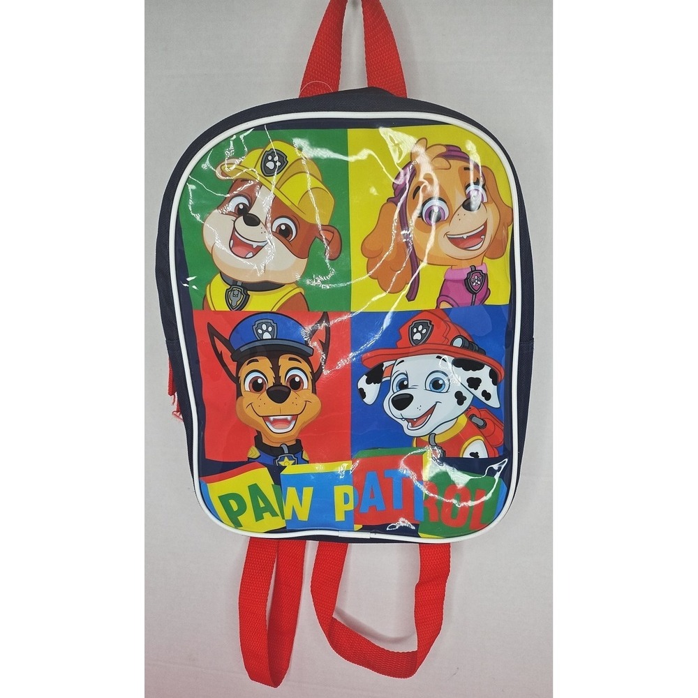 Paw Patrol Mini‎ 11" Backpack  Blue Red School Daycare